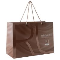Пакет подарочный Revyline Special Color Edition Mocha Mousse, размер М