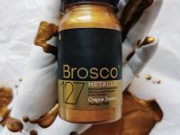 Краска декоративная Brosco 100 мл Золото Сусальное