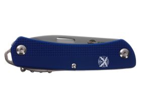 Нож перочинный Stinger 103 мм, 10 функций, синий, в блистере