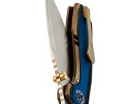 Складной нож Assassin knives Mini Rex, сталь M398, рукоять титан/микарта