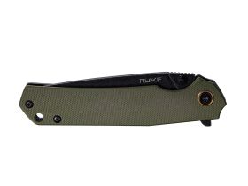 Нож складной Ruike P801-G, сталь 14C28N, рукоять G10, зеленый