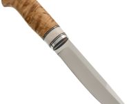 Нож Финский 4, сталь D2, карельская береза, кориан