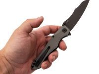 Складной нож Trivisa Triton-03B, сталь 14C28N, рукоять G10