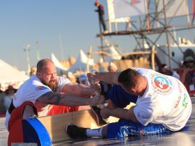 Абсолютный чемпион мира по мас-рестлингу 2019 года – Олег Сылка из Украины