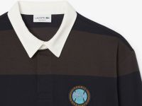 Мужское поло-регби Lacoste свободного кроя
