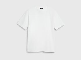 Футболка из мерсеризованного хлопка, Белый