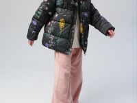 Куртка текстильная с полиуретановым покрытием для девочек