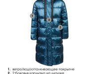 Зимнее пальто для девочки