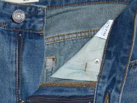 Зауженные джинсы, Синий