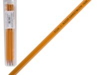 Набор карандашей чернографитных Koh-I-Noor "1696" 3 шт, H, HB, B, заточен, ПВХ уп. европодвес