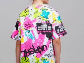 Фуфайка трикотажная для девочек (футболка)