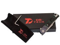 Складной нож Dr.Tech D4368BL, сталь D2, рукоять TC4