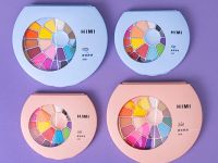 Набор акварели HIMI 38 цветов, голубой