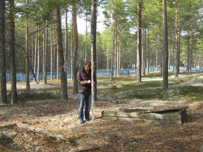 Братская могила борцов, погибших за установление Советской власти на Обь-Иртышском Севере