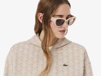 Женская жаккардовая толстовка Lacoste