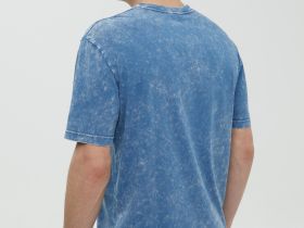 Футболка из хлопка с принтом