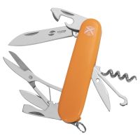 Нож перочинный Stinger 90 мм, 13 функций, оранжевый