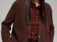 Свободный кардиган из хлопка