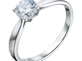 Кольцо из белого золота э4712кц10210212