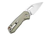 Складной нож CJRB Mini Pyrite, сталь AR-RPM9, рукоять алюминий