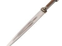 Сувенирный кинжал кавказских казачьих войск образца 1904 года, накладка орех