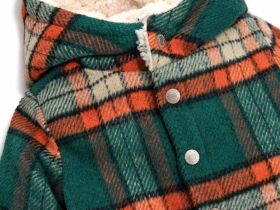 Рубашка утепленная для маленького мальчика