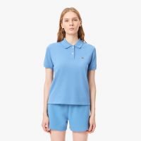 Женское поло Lacoste классического кроя из хлопка пике