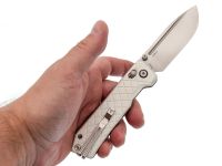 Складной нож SRM Rubik Large 7228B-GT, сталь 14C28N, рукоять G10