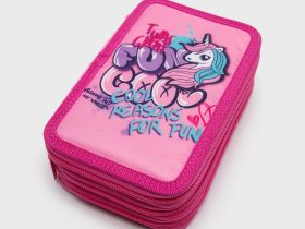 Пенал текстильный для девочек