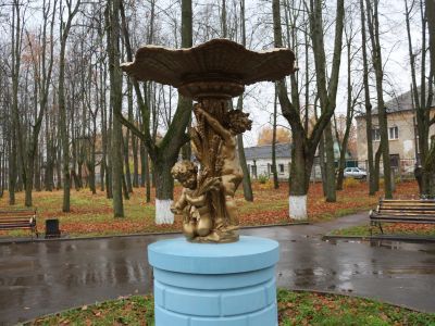 Фонтан "Сельская идиллия: четырехфигурный, двухфигурный"