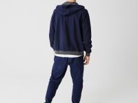 Мужская толстовка Lacoste на молнии с капюшоном
