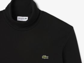 Мужской лонгслив Lacoste с высоким воротом из органического хлопка