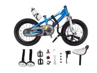 Детский велосипед Royal Baby Freestyle 16, год 2024, цвет Синий