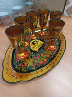 Хохлома. Набор для шампанского "Встреча"