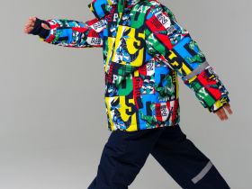 Куртка текстильная с полиуретановым покрытием для мальчиков