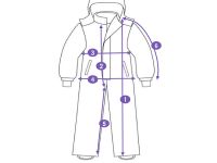 Комбинезон текстильный с полиуретановым покрытием для мальчиков