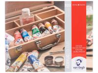 Набор акрила Talens "Van Gogh" Базовый 10 цв*40 мл + аксессуары