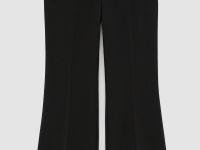 Брюки-клеш на средней посадке