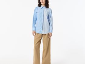 Женская рубашка Lacoste из хлопка
