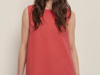 Блузка без рукавов из хлопка