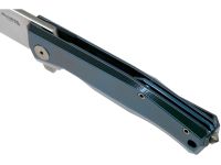 Складной нож LionSteel MT01 BL, сталь M390, рукоять Blue titanium