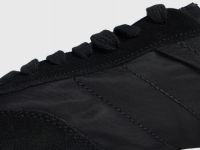 Кроссовки из натуральной замши, Черный