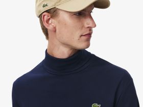 Мужской лонгслив Lacoste с высоким воротом