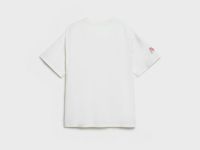 Футболка с принтом для девочек, Белый