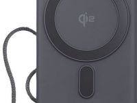 Внешний аккумулятор Deppa NRG MagSafe Qi2 10000 mAh серый