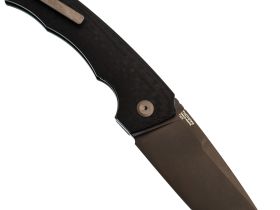 Cкладной нож TuoTown Megeb-B, сталь T10S, рукоять G10/Carbon Fiber