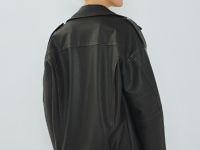 Куртка-косуха из искусственной кожи, Коричневый