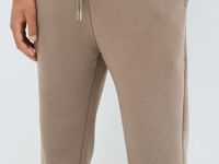 Базовые джоггеры с начёсом, Бежевый