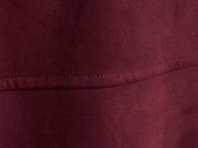 Прямые брюки из искусственной замши, Фиолетовый