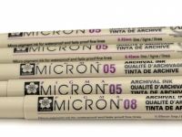 Линер Sakura "PIGMA MICRON 05" 0,45 мм, красный